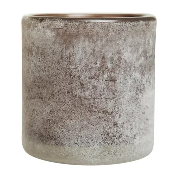 Bungenäs candle lantern Ø8 cm - Brown - Boel & Jan