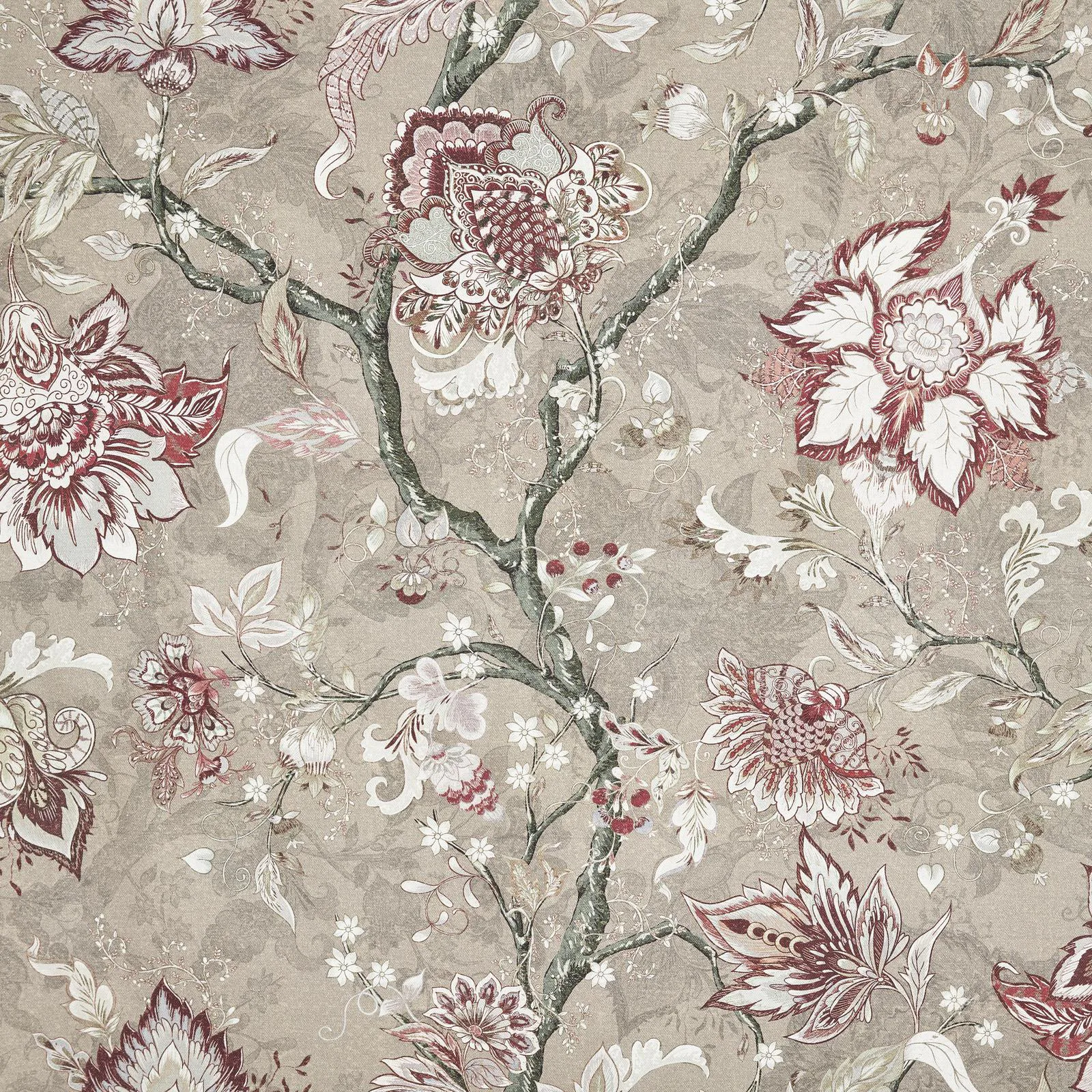 Rosea fabric, Beige Boel & Jan