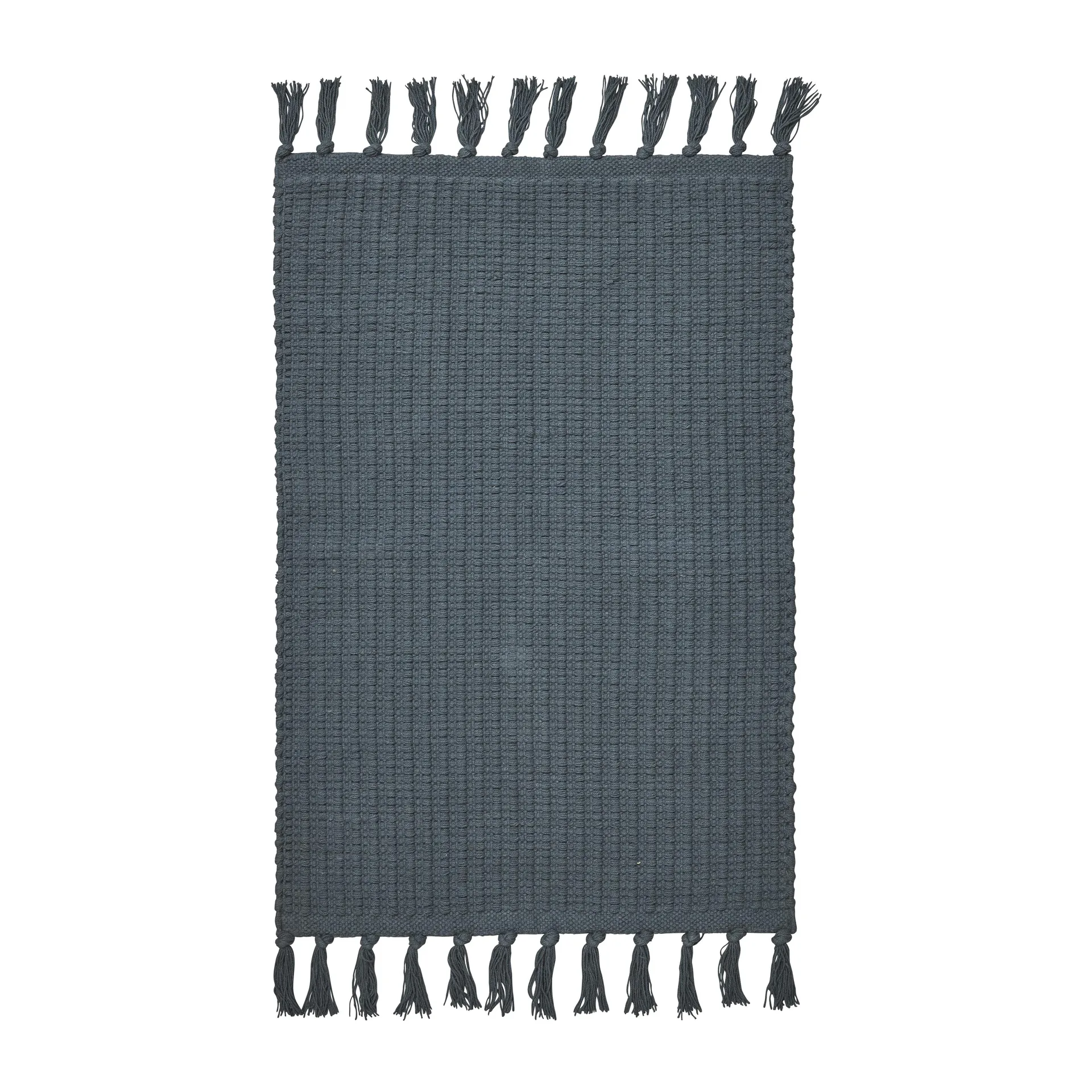 Visingsö hall rug, Blue. 70x200 cm Boel & Jan