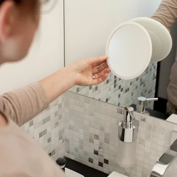 AirMirror makeup mirror x5 detachable with suction cup - Ø16.5 cm - Bosign