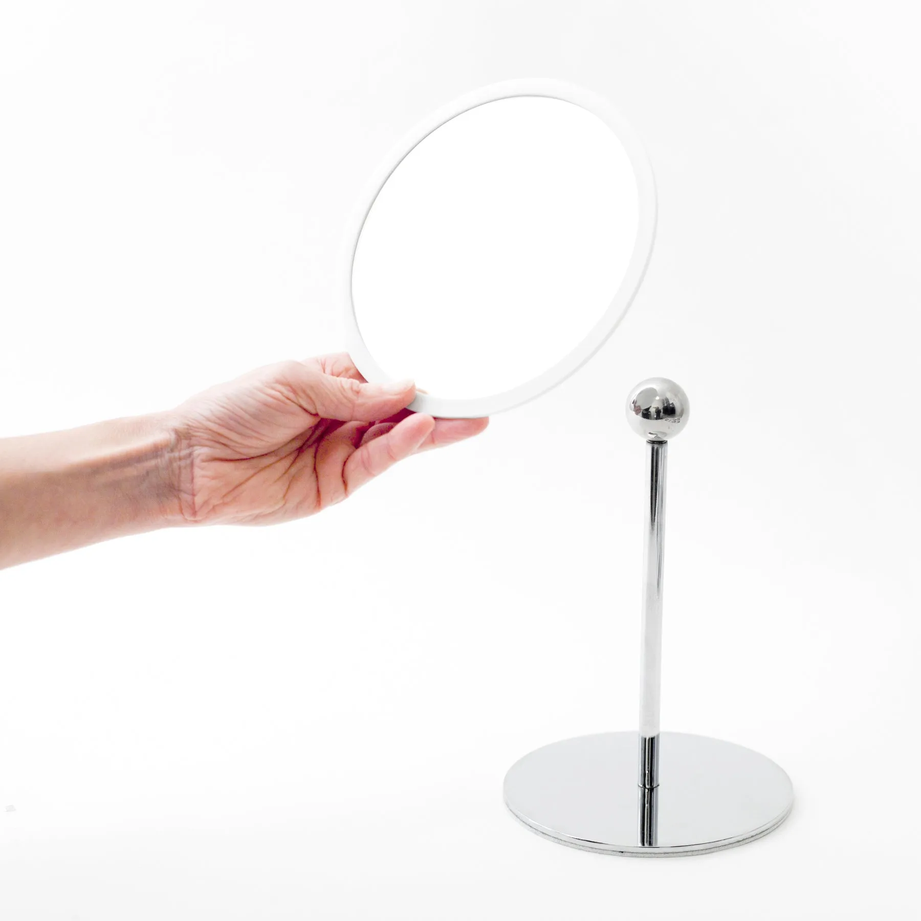 AirMirror table mirror x15 detachable magnetic, Ø16.5 cm Bosign