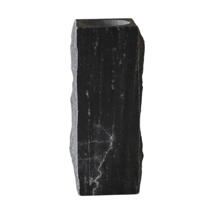 Cartier Edge marble vase - Medium, 30 cm - Botané