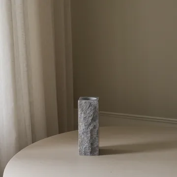 Cartier Edge marble vase - Small, 25 cm - Botané