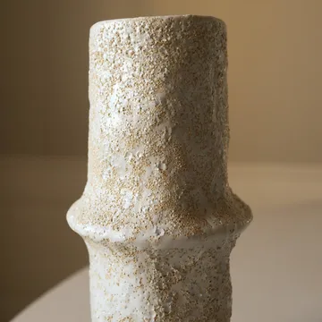 Earth ceramic vase - Small, Ø8x24.5 cm - Botané