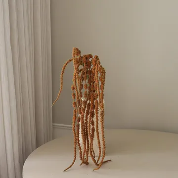 Hanging amaranth artificial flower - Brown, 112 cm - Botané