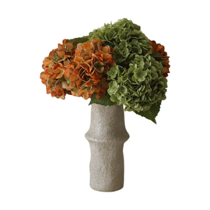 Hydrangea artificial bouquet - Copper, 60 cm, 7 pcs - Botané