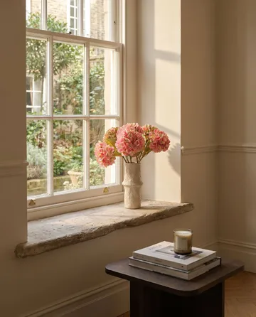 Hydrangea artificial bouquet - Soft pink, 60 cm, 5 pcs - Botané