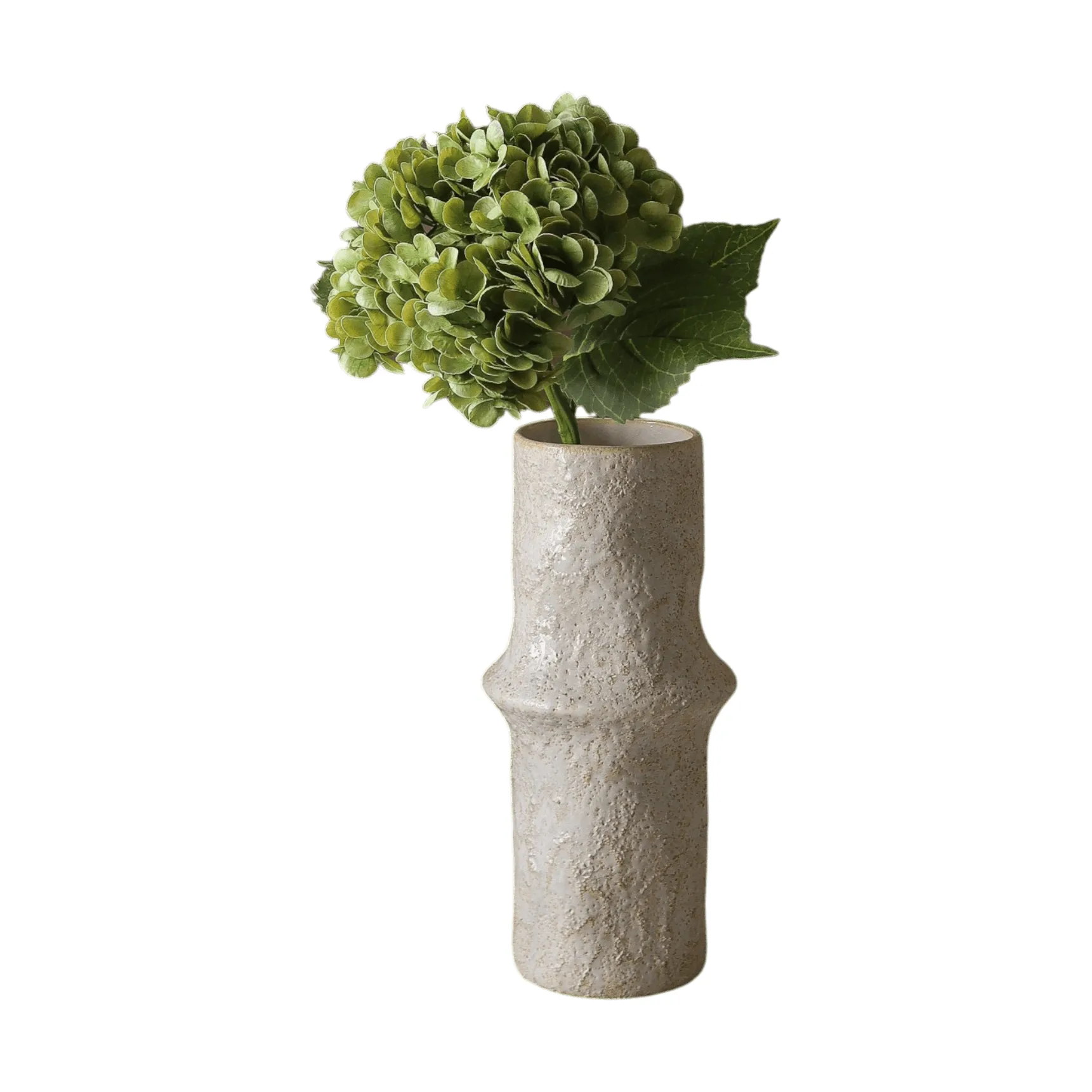 Hydrangea artificial flower, Moss green, 51 cm, 1 pc Botané
