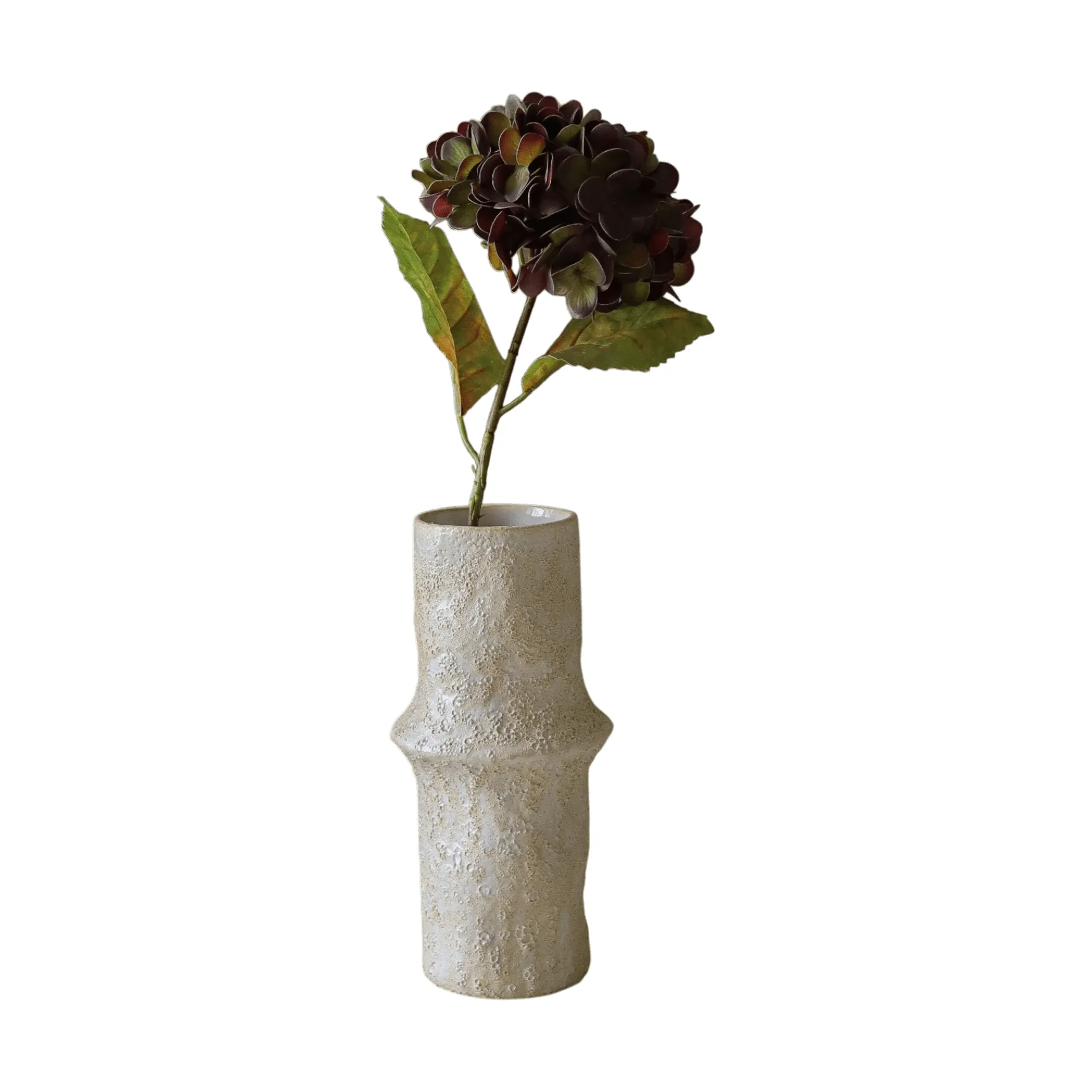 Hydrangea artificial flower, Muted purple, 60 cm, 1 pc Botané