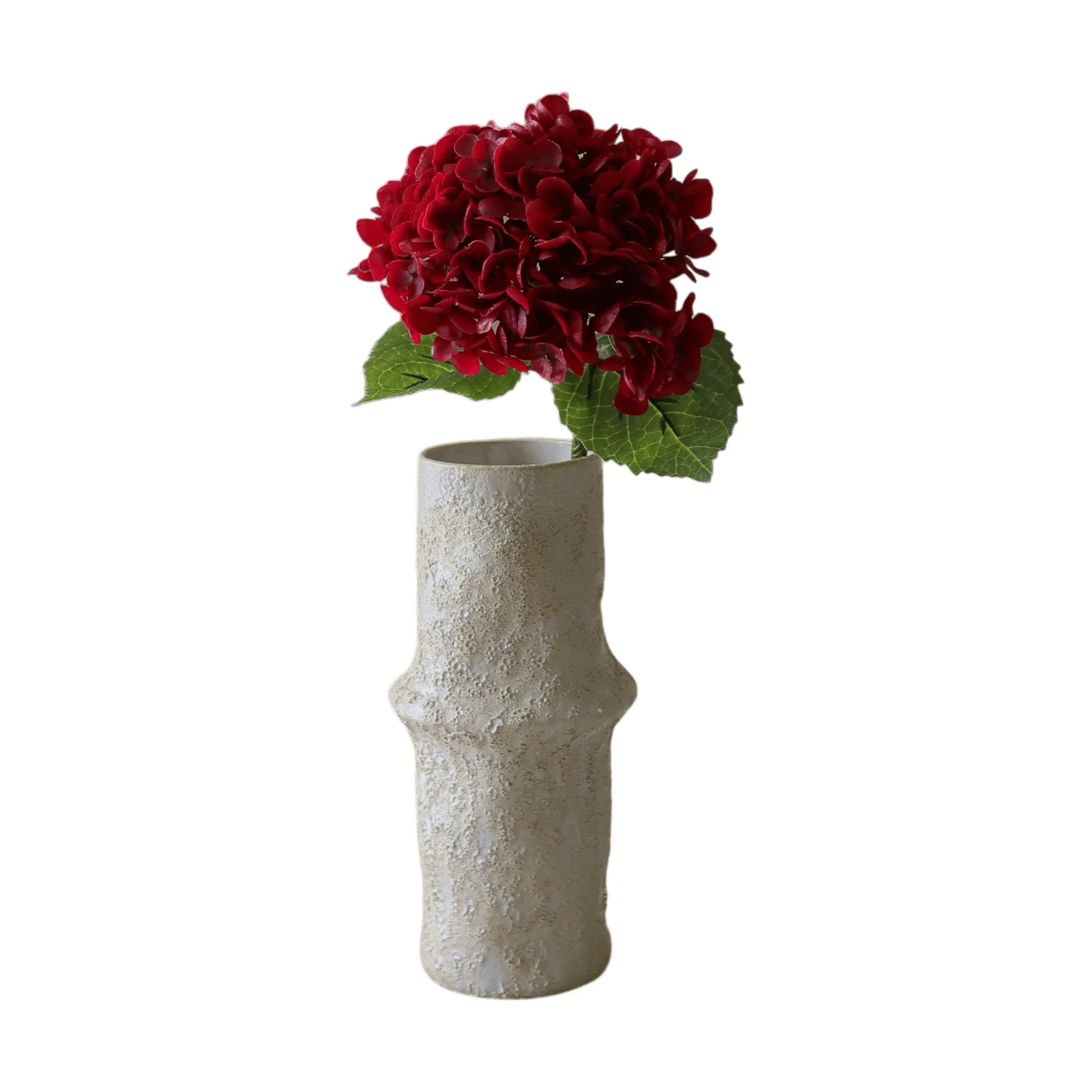 Hydrangea artificial flower, Red, 51 cm, 1 pc Botané