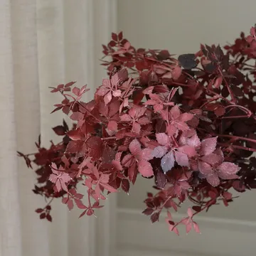 Maple Branch artificial bouquet - Burgundy, 107 cm, 1 pc - Botané