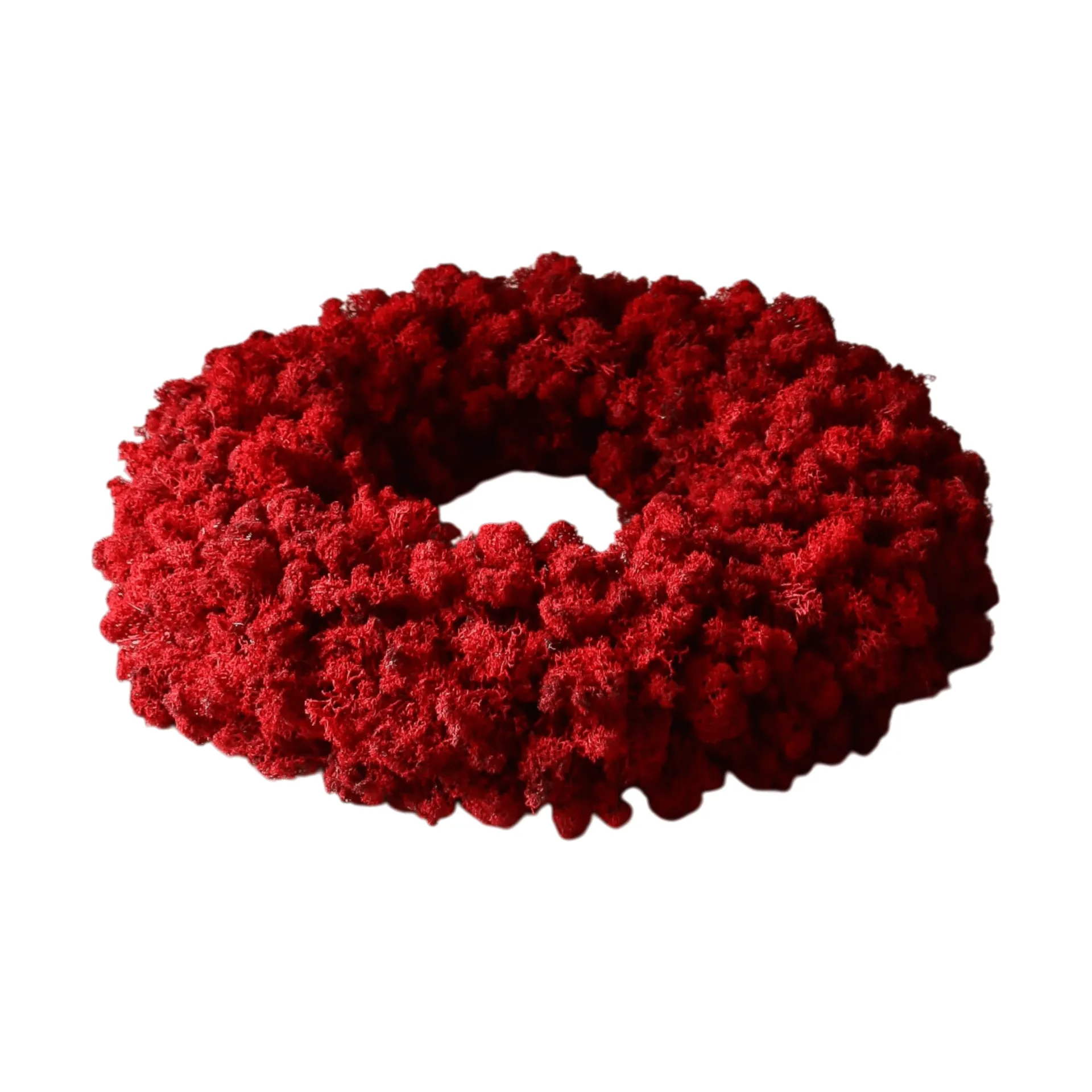Moss Wreath wreath, Red, Ø40 cm Botané