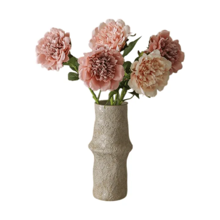 Peony artificial bouquet - Dusty, 5 pcs - Botané
