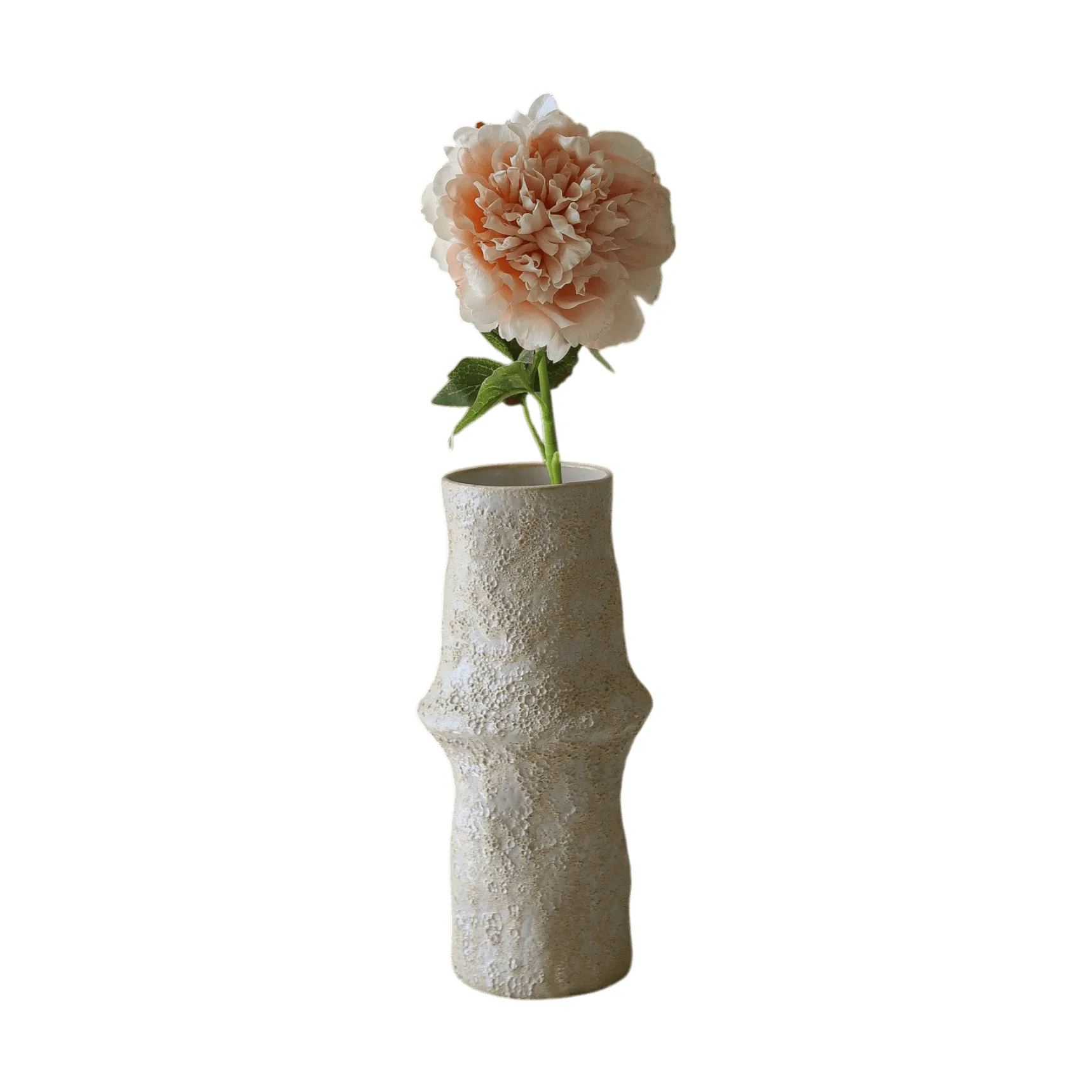 Peony artificial flower, Light pink, 56 cm, 1 pc Botané