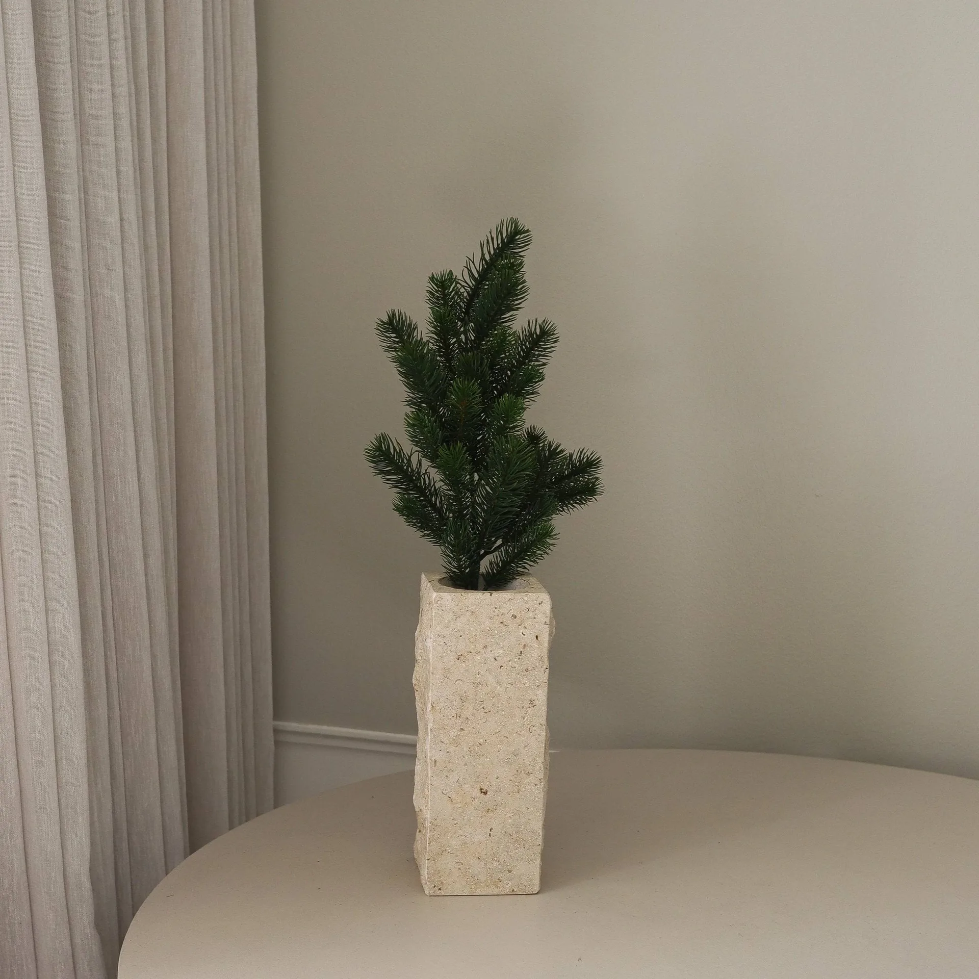 Pine branch artificial plant, Green, 65 cm Botané