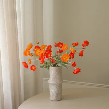 Poppy Sunset artificial bouquet - Vallmo, 56 cm, 11 pcs - Botané