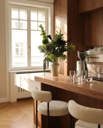 Verdant Noir artificial bouquet - Calla spider chrysanthemum autumn sunflower, 92 cm, 13 pcs - Botané