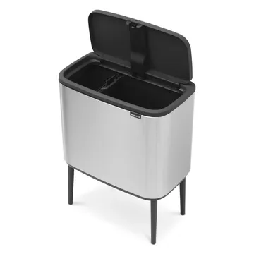 Bo touch bin 11+23 litre - matte stainless steel - Brabantia