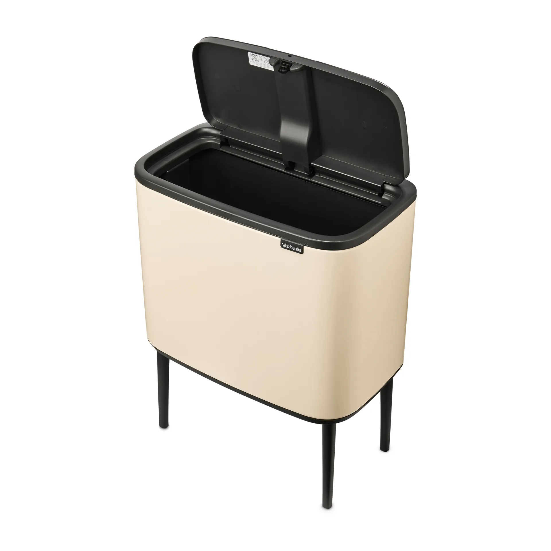 Bo touch bin 36 litre, Soft beige Brabantia