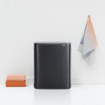 Bo touch bin 60 L - Matte black - Brabantia