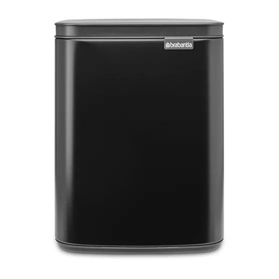Bo waste bin 7 L, Matte black Brabantia
