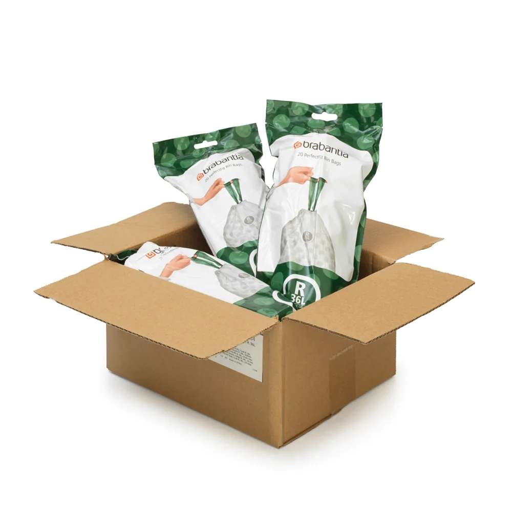 Brabantia PerfectFit bin bags 120 bags, Model R. 36 L Brabantia