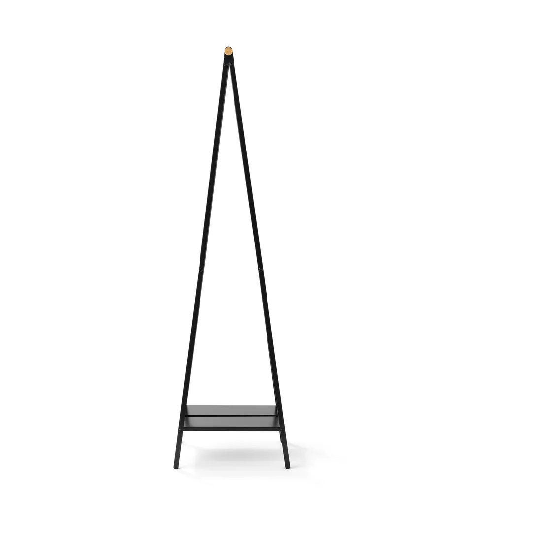 Linn clothes rack compact, Black Brabantia