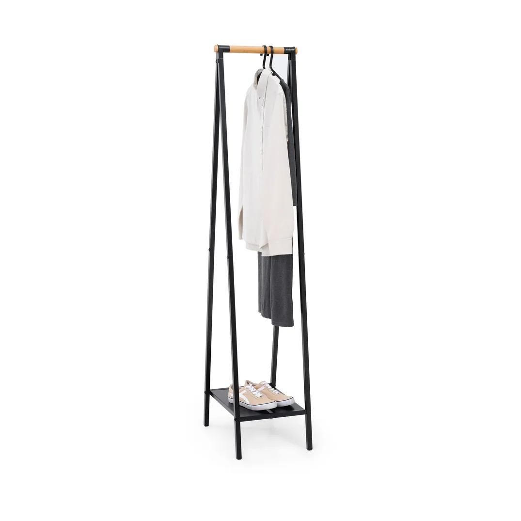 Linn clothes rack compact, Black Brabantia