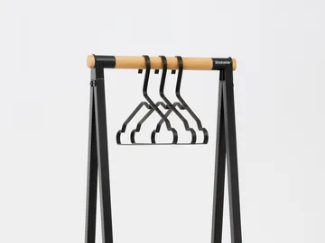 Linn clothes rack compact - Black - Brabantia