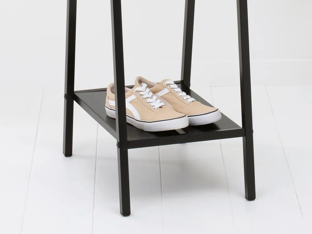 Linn clothes rack compact, Black Brabantia