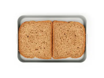 Make & Take lunch box flat. 1.1 L - Light grey - Brabantia