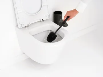 MindSet toilet brush with holder - Mineral infinite grey - Brabantia