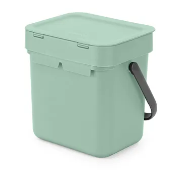 Sort & Go waste bin 3 L - Jade green - Brabantia