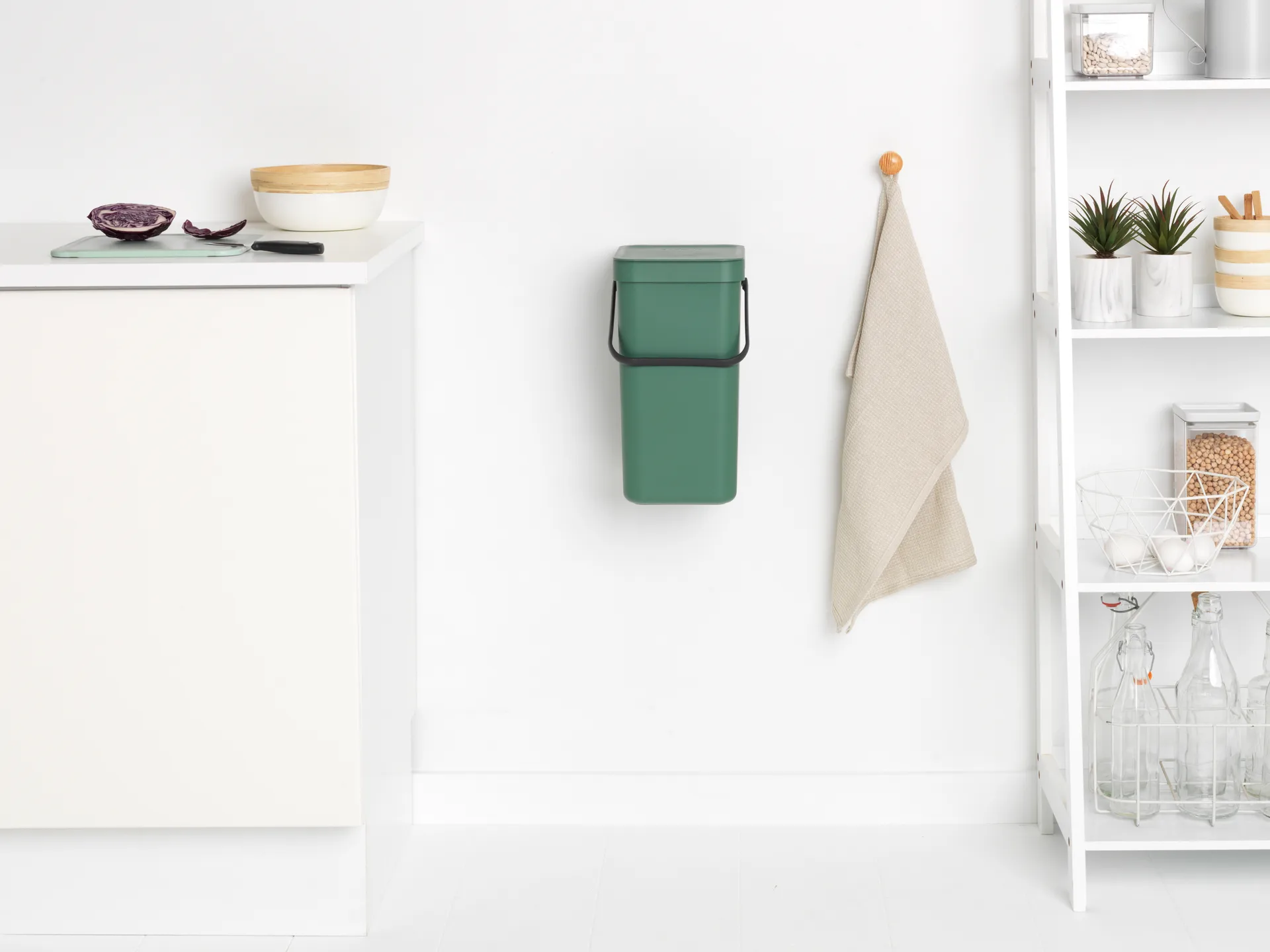 Waste bin Sort & Go 12 L, Fir Green Brabantia