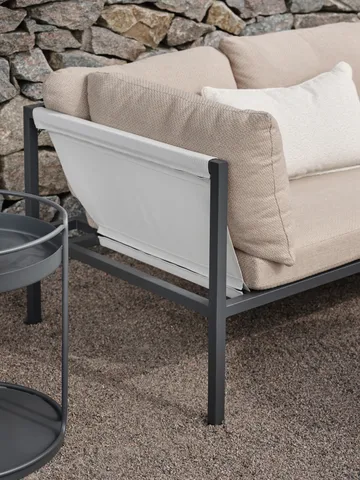 Allie corner sofa - Barley-anthracite - Brafab