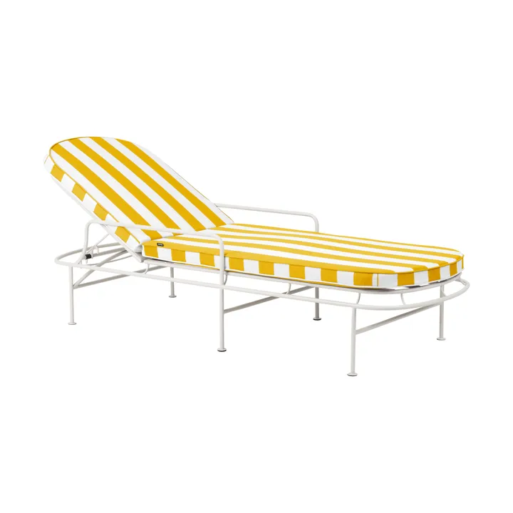 Arts daybed 196x96 cm - Soft White-yellow stripes - Brafab