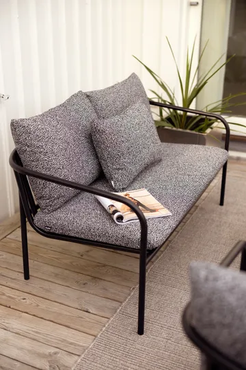Bendt sofa - Black-teddy ant - Brafab