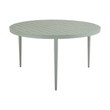 Bigby dining table - Dusty green, Ø130 cm - Brafab