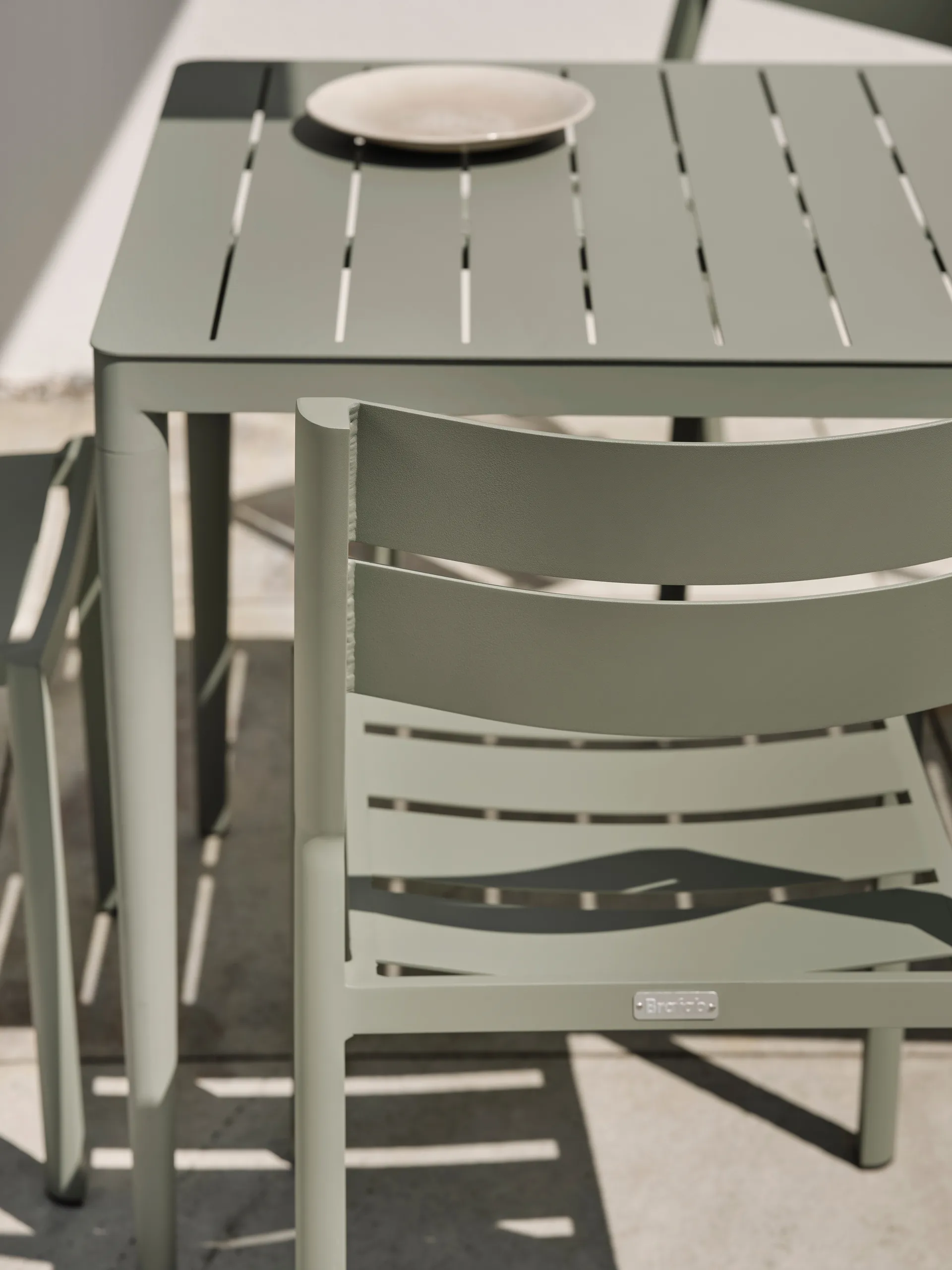 Bigby dining table, Dusty green, 144x76 cm Brafab