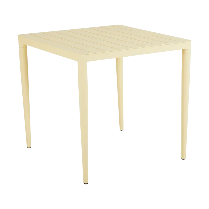 Bigby dining table - Lemon, 76x76 cm - Brafab