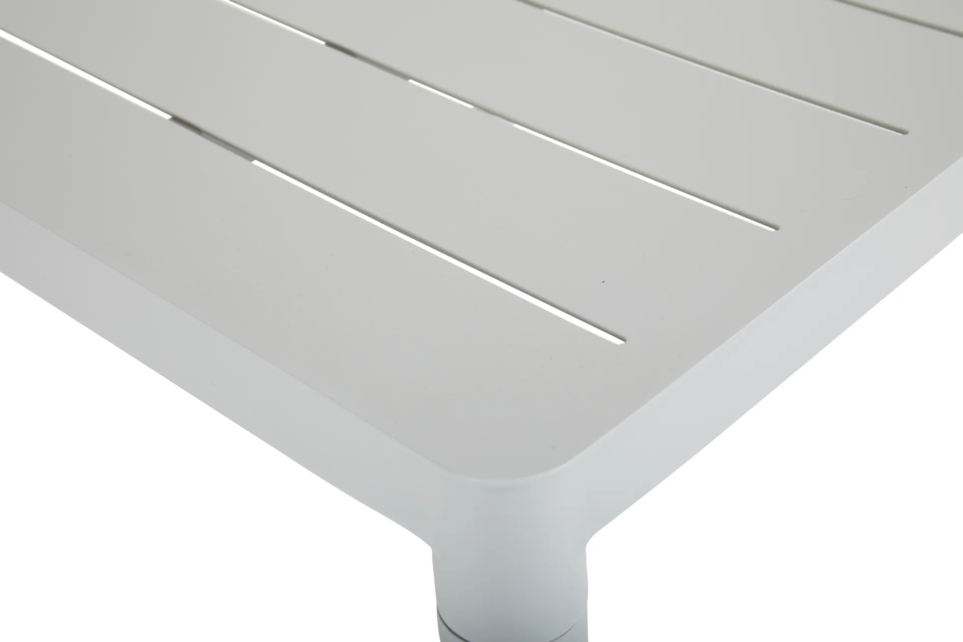Bigby dining table, Light grey, 195x90 cm Brafab
