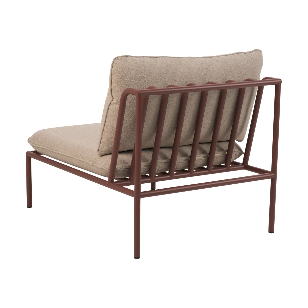 Collier sofa module, Zin red-teddy beige, middle section Brafab