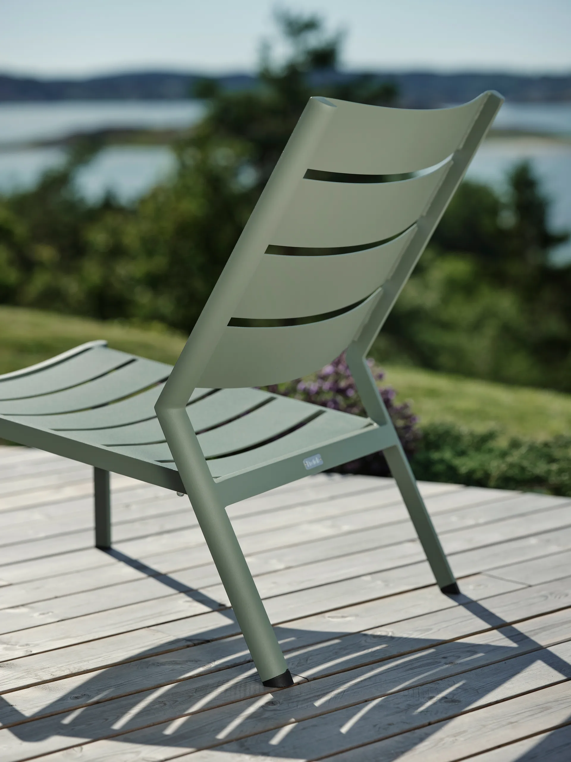 Delia lounge chair, Khaki Brafab
