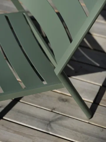 Delia lounge chair - Light grey - Brafab
