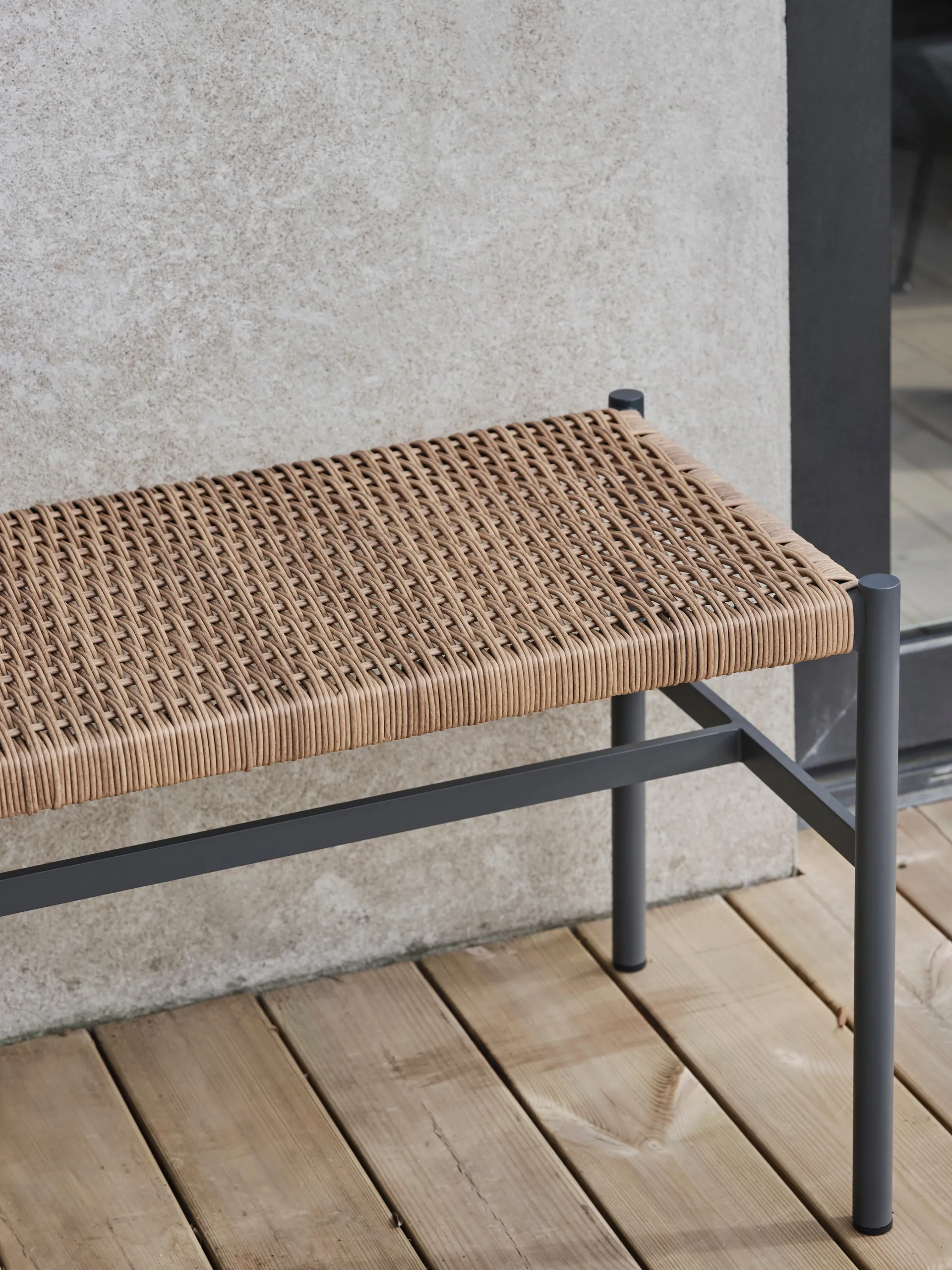 DK bench, Light grey Brafab