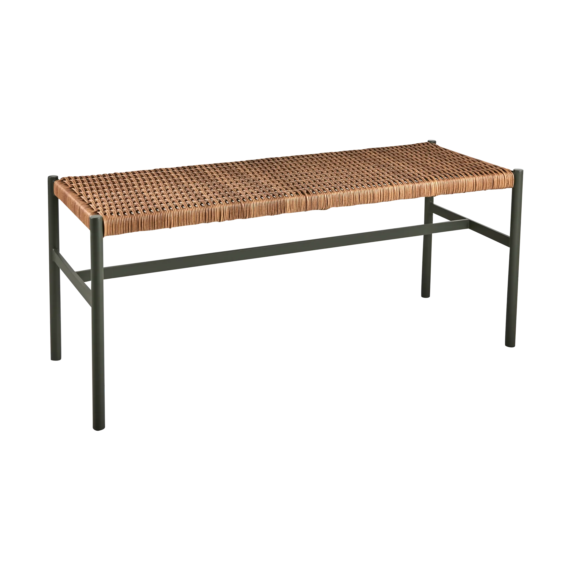DK bench, Nordic green Brafab