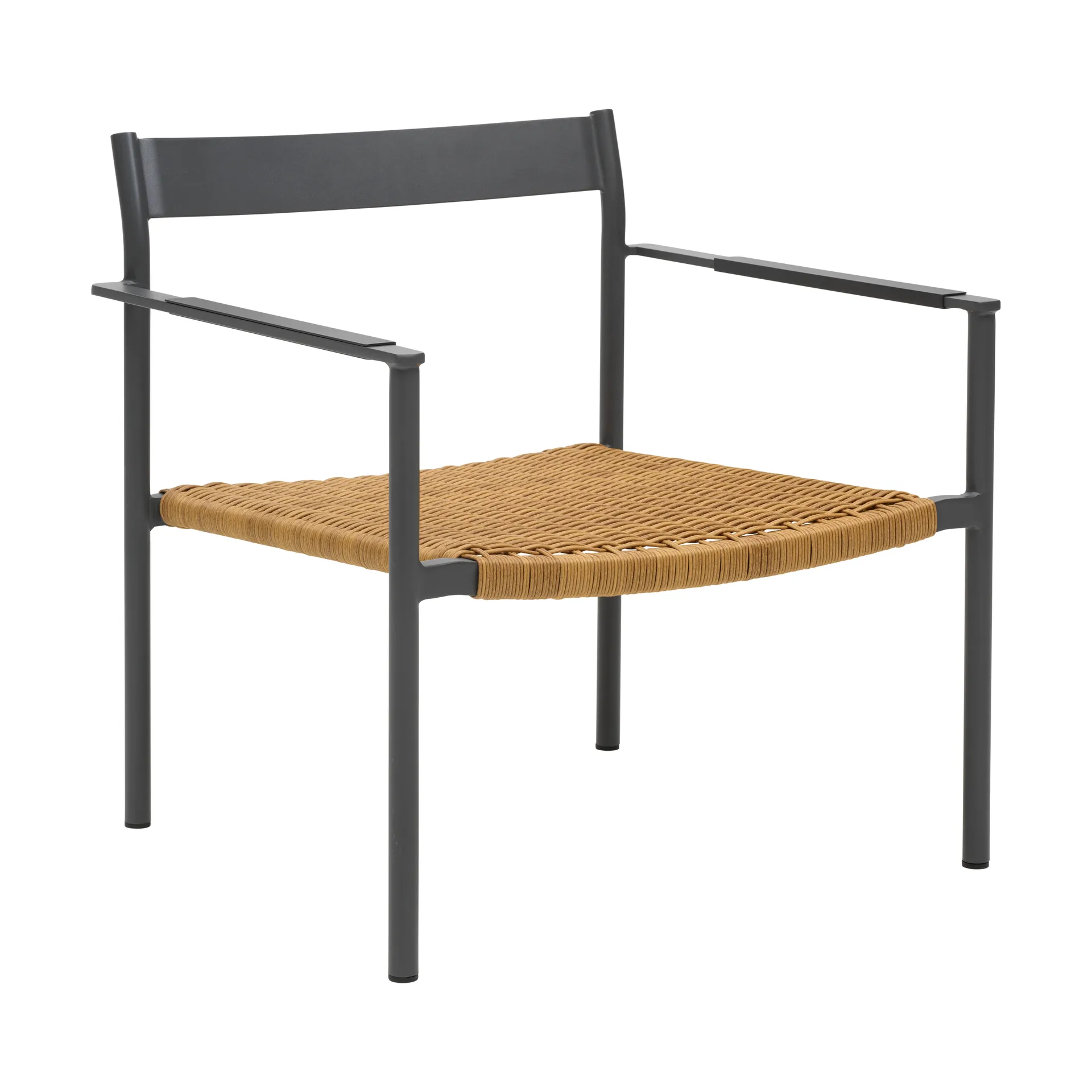 DK lounge chair, Anthracite Brafab