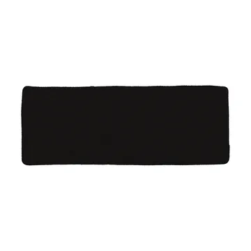 Frisk seat cushion - Teddy black, 37x102 cm - Brafab