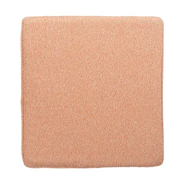 Frisk seat cushion - Teddy orange, 37x37 cm - Brafab