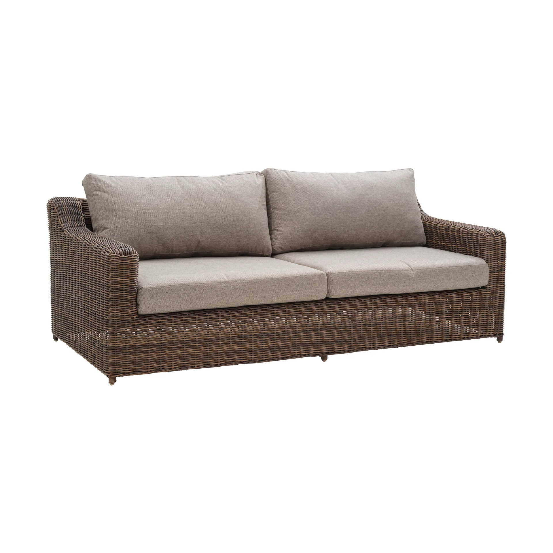 Glendon 2,5 seater sofa, Dark Brown-soft moose Brafab Glendon 2,5 seater sofa, Dark Brown-soft moose Brafab